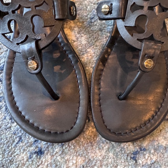 Tory Burch Miller Sandal - Black- size 7 - Picture 7 of 12